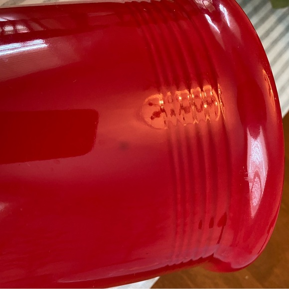 Fiestaware SCARLET Large Canister - Picture 6 of 6